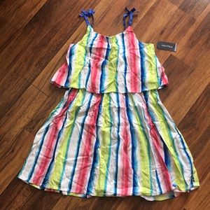 Nautica Girl's Multicolor Striped Dress